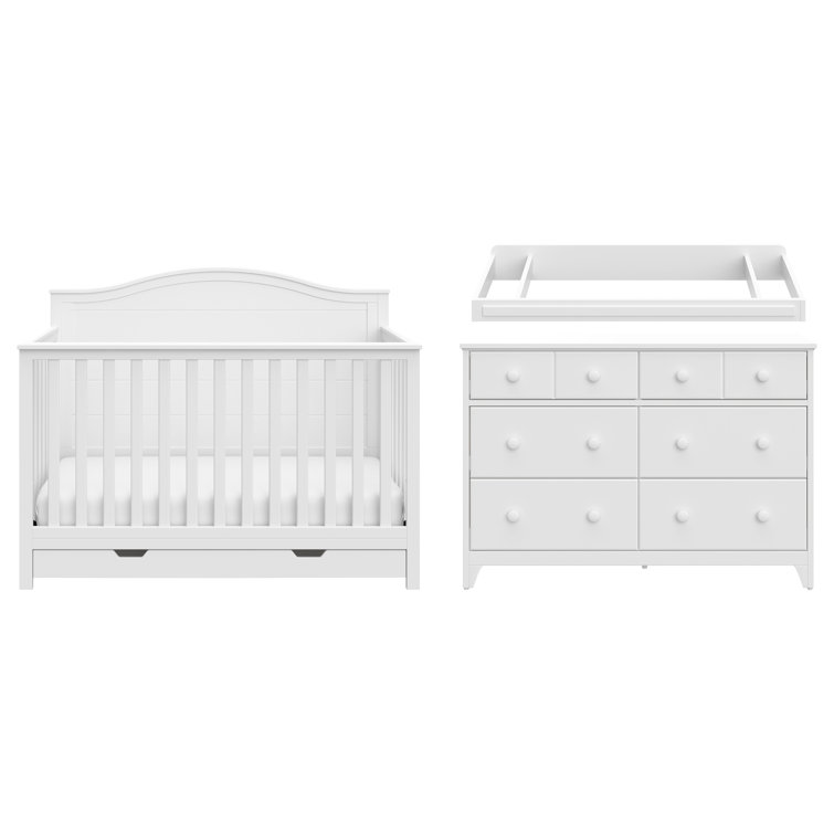 Storkcraft Moss Convertible Nursery Furniture Set & Reviews Wayfair